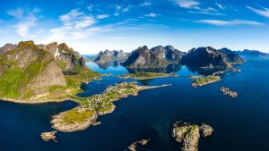 Read more about the article Reine village on Moskenesøya island in Lofoten archipelago, Nordland county, Norway