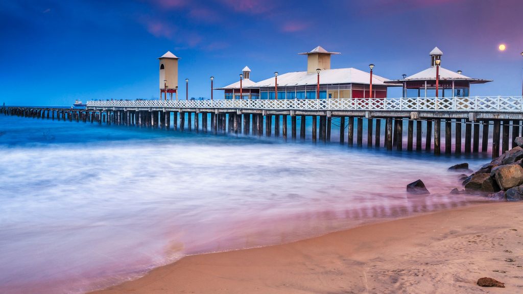 Ponte Dos Ingleses Pier at Atlantic Ocean, Fortaleza, Ceara, Brazil