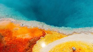 Read more about the article Hot spring in Norris Geyser Basin, Yellowstone National Park, Wyoming, USA
