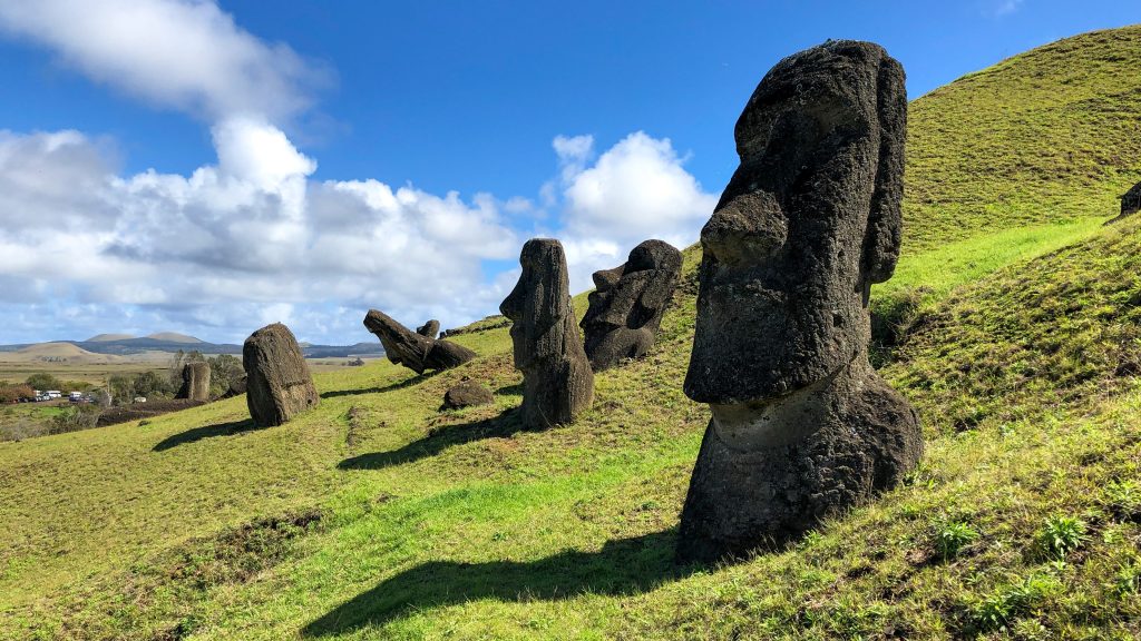 Statues of Rapa Nui (Easter Island), Chile
