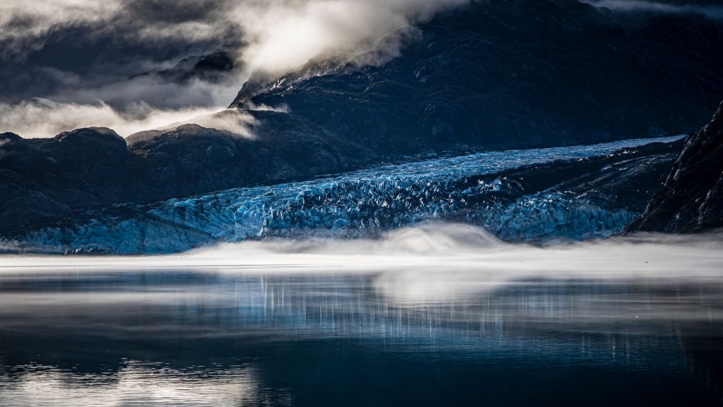 John Hopkins Inlet, Lamplugh Glacier, Glacier Bay National Park and Preserve, Alaska, USA