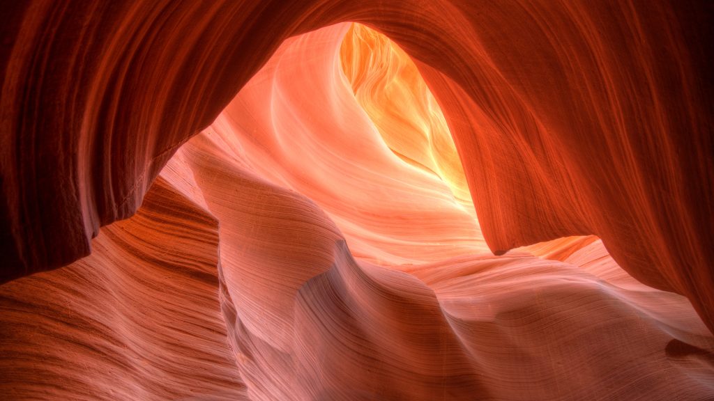 View of a rock formation in Antelope Canyon, Navajo Nation, Arizona, USA