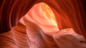 Read more about the article View of a rock formation in Antelope Canyon, Navajo Nation, Arizona, USA