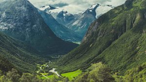 Read more about the article Hjelledalen valley near Stryn in summer, Norway