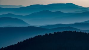 Read more about the article View from Clingmans Dome in Great Smoky Mountains National Park, Tennessee, USA