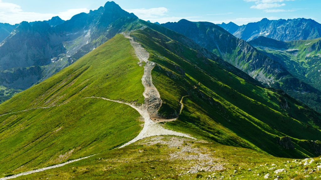 View to Swinica mount, Tatra Mountains, Poland