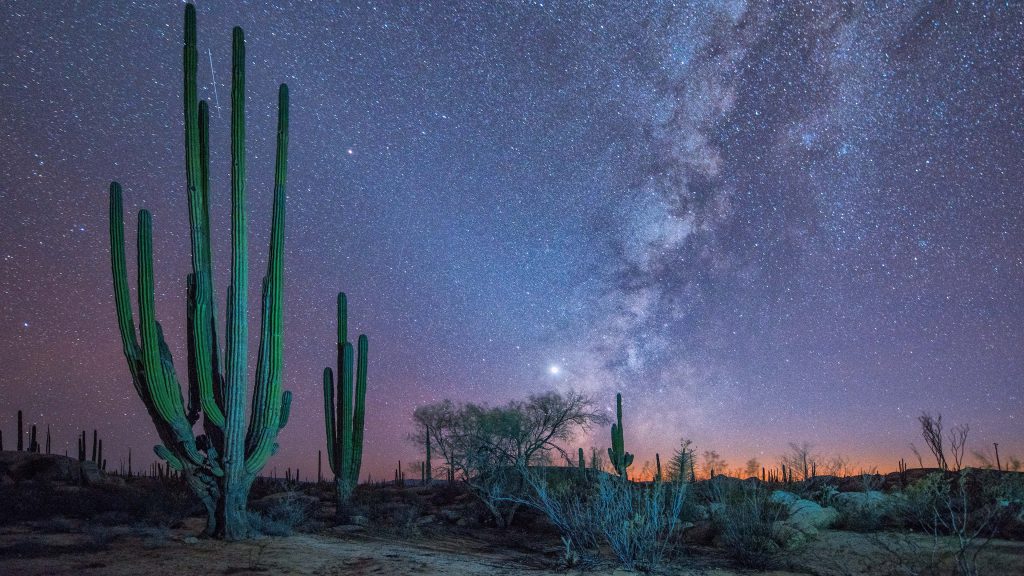 Milky Way, Cataviña, Baja California, Mexico