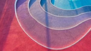 Read more about the article Colourful stairs pavement in Luxia Bay Park, Dalian, China