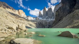 Read more about the article Scenic view of iconic peaks of Torres del Paine National Park, Chile