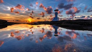 Read more about the article Khao Lak Lighthouse (Light Beacon) at sunset, Phang Nga, Thailand