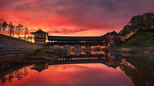 Read more about the article Woljeonggyo covered bridge in Gyeongju, South Korea