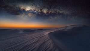 Read more about the article Reverse Arch Milky Way on sand dunes in Cervantes, Australia
