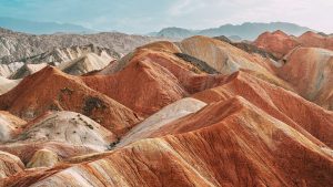 Read more about the article Rainbow Mountains in Zhangye Danxia National Geopark, Gansu, China